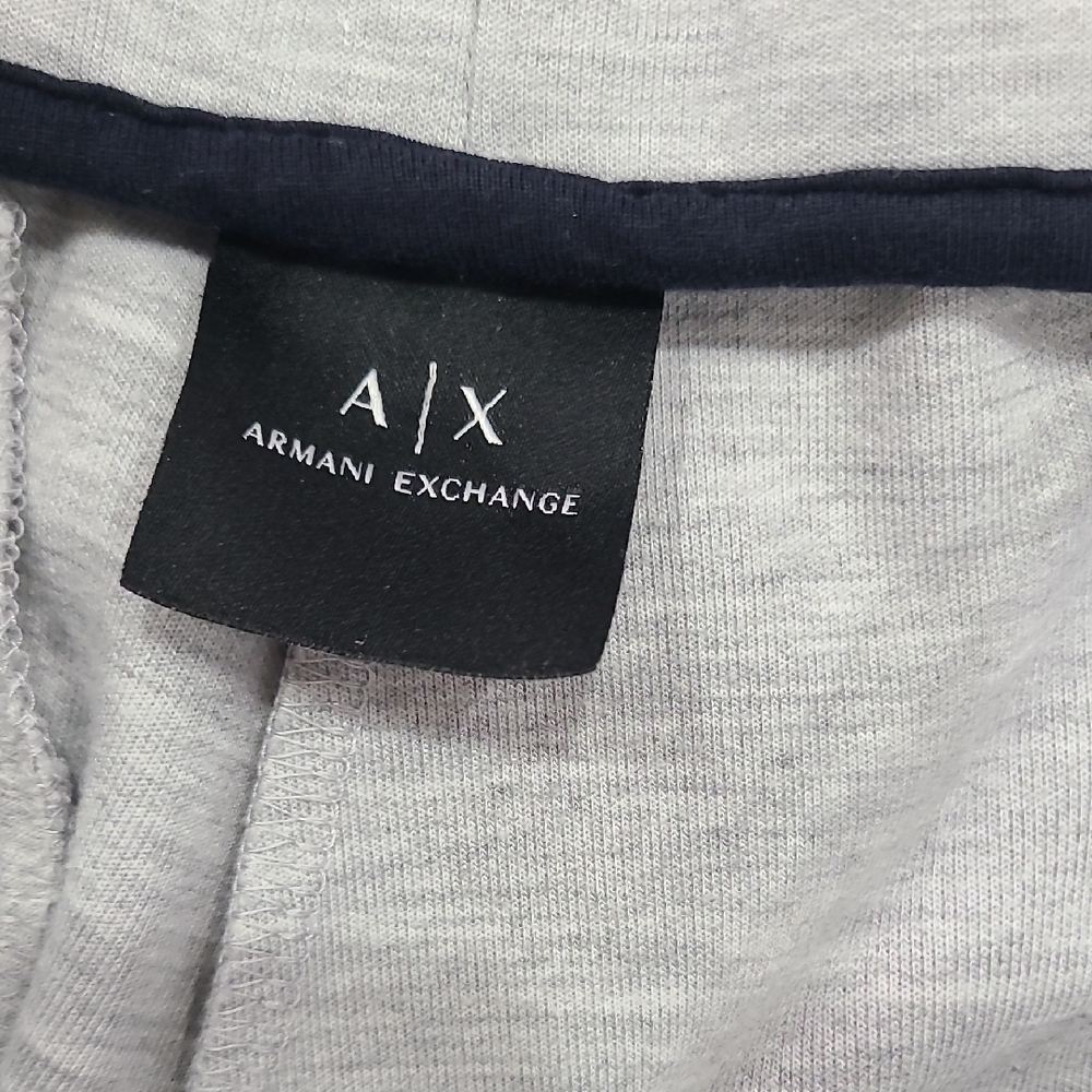 Armani Exchange Heather Gray Men's Sweatpants